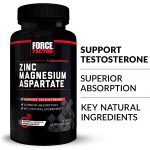 آسپارتات روی منیزیم فورس فاکتور Force Factor Zinc Magnesium Aspartate - تصویر 2