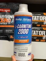 ال کارنیتین 2000 مایع بادی اتک یک لیتری  BODY ATTACK L-CARNITINE LIQUID 2000 - تصویر 9