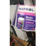 بیوتن ناترول 5000 میکروگرم 250 عدد Natrol Beauty Biotin - تصویر 4