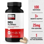 دی هیدرواپی آندروسترون DHEA فورس فاکتور 25 میلی گرم 100 عدد - تصویر 4