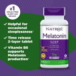 ملاتونین ناترول 5 میلی گرم 90 عدد | Natrol Melatonine - تصویر 4