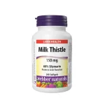میلک تیستل وبر نچرالز | Webber Naturals Milk Thistle 150 mg