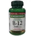 ویتامین B12 نیچرز بونتی 2500 میکروگرم 75 عدد