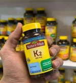 ویتامین K2 نیچرمید 100 میکروگرم 30 عدد برای سلامت استخوان - تصویر 3