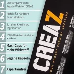 کپسول کریز کراتین بادی اتک Body Attack CREAZ - تصویر 2