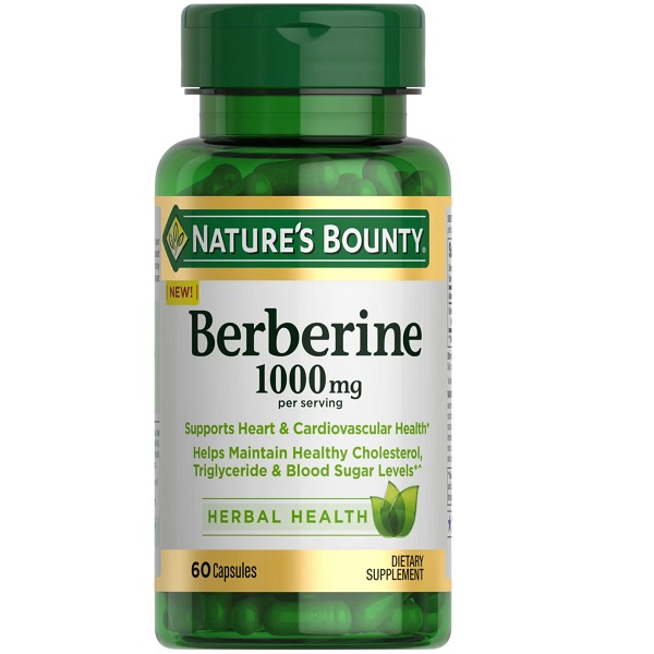 بربرین 1000 میلی‌گرم 60 عددی نیچرز بونتی Nature's Bounty Berberine 1000 mg