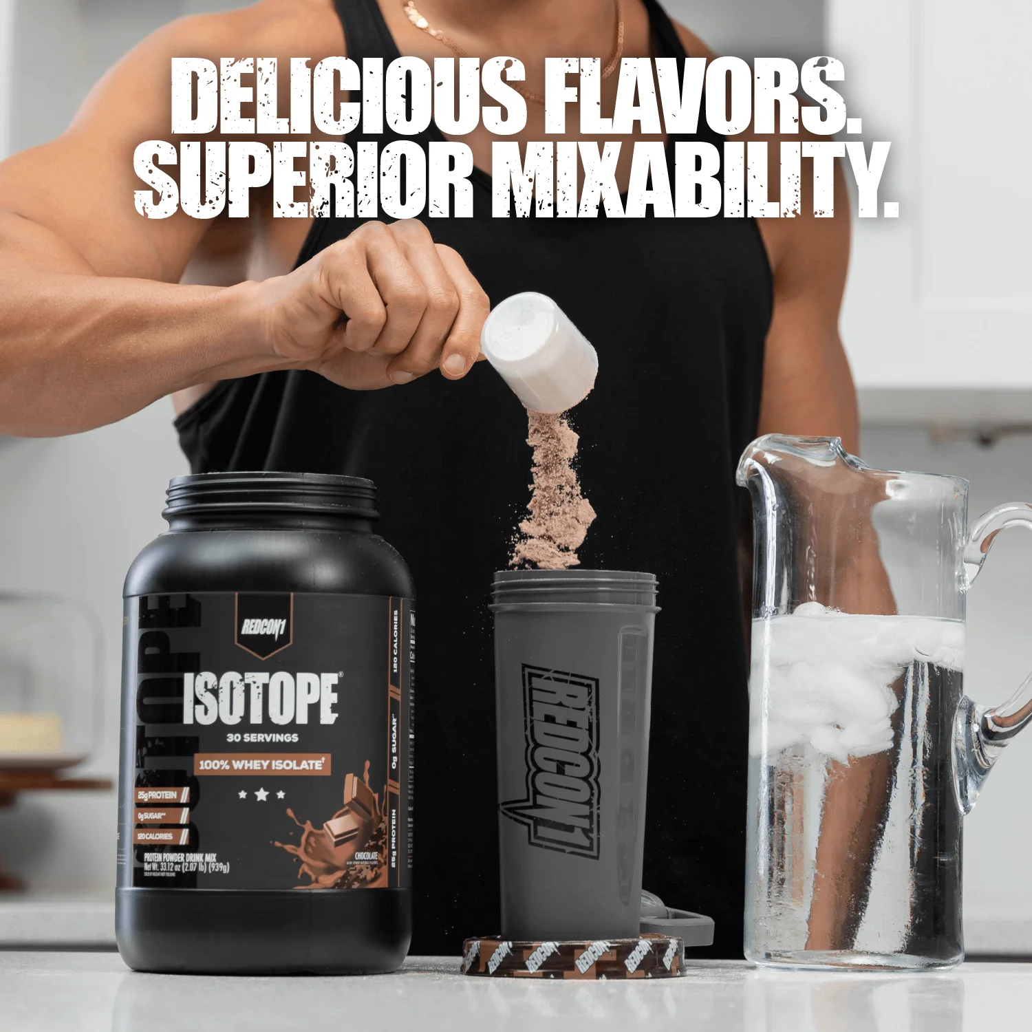 پروتئین وی ایزوله ردکان وان ایزوتوپ 71 سرو Redcon1 Isotope Whey Isolate 
