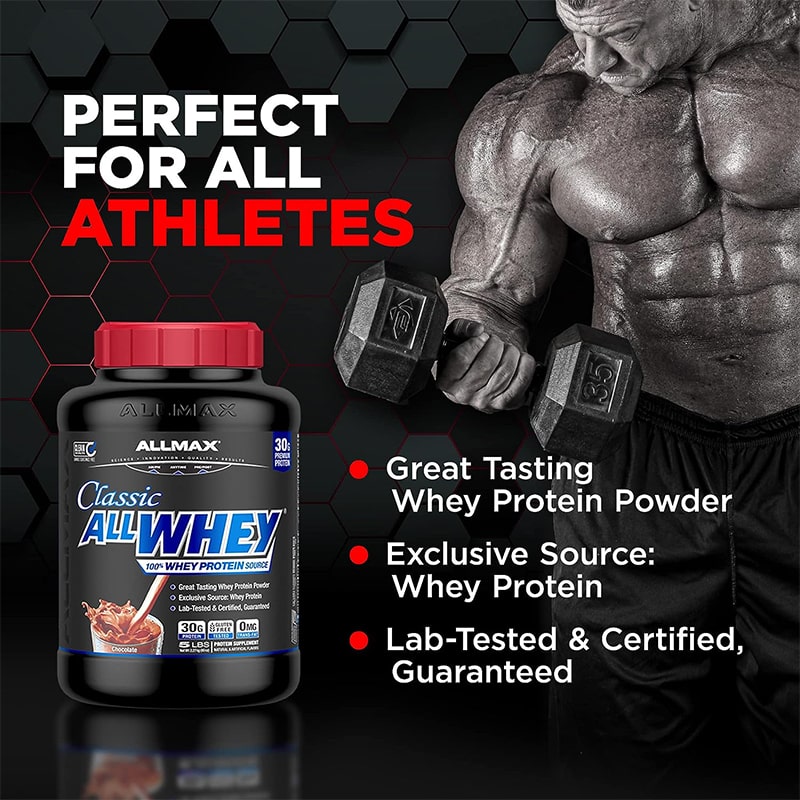 پروتئین آل وی کلاسیک آلمکس Classic All WHEY AllMax