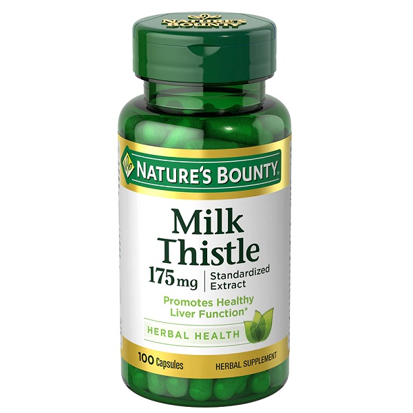 خرید میلک تیستل 175 میلی‌گرم 100 عددی نیچرز بونتی Nature's Bounty Milk Thistle 175 mg