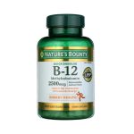 خرید ویتامین B12 2500 میکروگرم 300 عددی نیچرز بونتی Nature's Bounty Vitamin B12 2500 mcg
