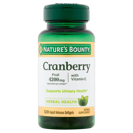 خرید و قیمت کرنبری 4200 میلی‌گرم 120 عددی نیچرز بونتی Nature's Bounty Cranberry 4200 mg