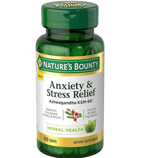 استرس ریلیف 50 عددی نیچرز بونتی Nature's Bounty Stress Relief